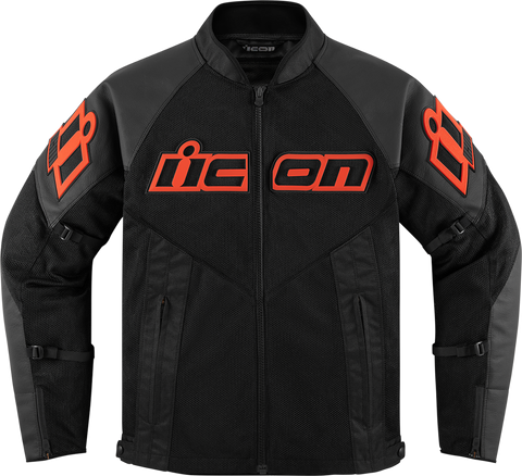 ICON Mesh AF™ Leather Jacket - Slayer - Large 2810-3909