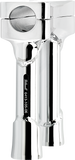 BILTWELL Risers - Murdock - Oversized - 6" - Chrome 6413-105-06