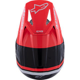 ALPINESTARS SM3 Helmet - Radium - Gloss Black/Red Fluo/White - XL 8300826-1553-XL