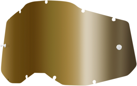 100% Accuri 2/Racecraft 2/Strata 2 Lens - True Gold 59078-00007