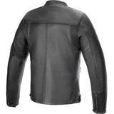ALPINESTARS Blacktrack Leather Jacket - Black - 3XL 3103824-1100-3X
