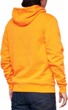 100% BB33 Pullover Kangaroo Pocket Hoodie - Orange - Small BB-36045-476-10