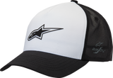 ALPINESTARS Delivery Trucker Hat - White/Black - One Size 1213810102010OS