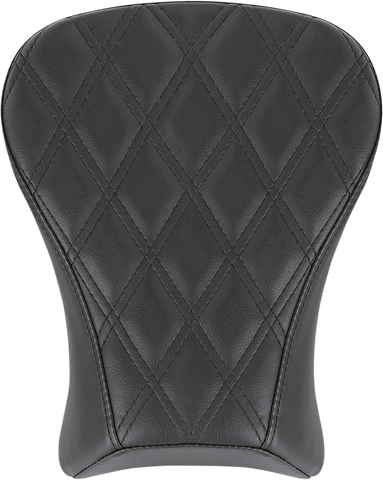 SADDLEMEN Renegade Pillion Pad - Touring - Lattice Stitched - Black - FLSB/FXLR '18-'23 818-29-012LS