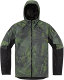 ICON Airform Battlescar™ Jacket - Green - Small 2820-5479
