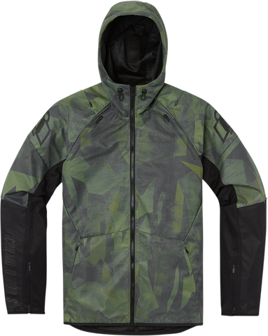 ICON Airform Battlescar™ Jacket - Green - Small 2820-5479
