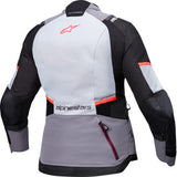 ALPINESTARS Jacket 4w Andes V4 Ds Dk Gry/Gry/Bl/Coral 2x 3210126-9276-2X