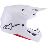 ALPINESTARS SM7 Helmet - Solid - Gloss White - Large 8301426-2180-L