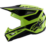 ALPINESTARS SM3 Helmet - Heat - Gloss Yellow Fluo/Black - Small 8301026-5011-S