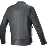 ALPINESTARS Dyno Leather Jacket - Black/Ruby Red/Ecru - 3XL 3103924-1316-3X