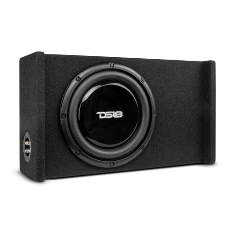 10" Loaded Shallow Down Fire Subwoofer Enclosure 300 Watts Rms