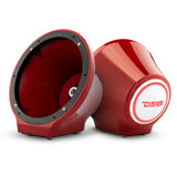 8” Universal Flat Mount Kick Panel Speaker Pod – Jet Skis, Jeeps, Motorcycles – RGB LED Lights