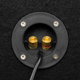 Ford F-150 2 x 10" Subwoofer Loaded Enclosure Package With Vinyl Finish and Dream LED Lights (MADE IN USA)