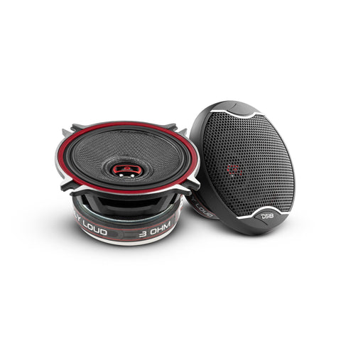EXL 4" 2-Way Coaxial Speaker with Fiber Glass Cone | 60W RMS 3-Ohm