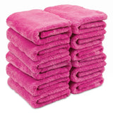WASH&WHIPS Edgeless Microfiber Coral Fleece with Ultrasonic Edge