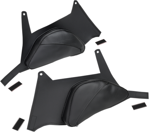 SHOW CHROME Dual-Side Tank Pouches - CAN-AM Ryker H40-401BK