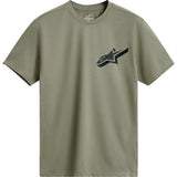 ALPINESTARS Attrition Performance T-Shirt - Light Green/Black - 2XL 1215-73400-61-2X