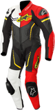ALPINESTARS Youth GP Plus 1-Piece Leather Suit - Black/White/Red Fluorescent/Yellow Fluorescent - US 24 / EU 130 31405181236130