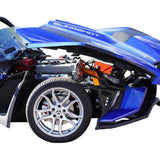 SHOW CHROME Hood Rod - Adjustable - Polaris Slingshot 44-110