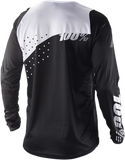 100% R-Core Long-Sleeve Jersey - Black/White - Large 40005-00012