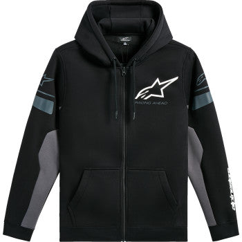 ALPINESTARS Esemex Zip Hoodie - Black/Charcoal - XL 1235-53200-1018-XL