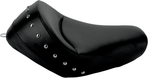 SADDLEMEN Heels Down Solo Seat - Without Backrest - Studded - Black - XL 807-03-0011