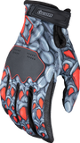 ICON Hooligan™ Kryola Kreep Gloves - Red - 2XL 3301-4732