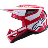 ALPINESTARS SM3 Helmet - Heat - Gloss Red/White/Black - XS 8301026-3126-XS