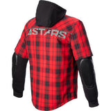 ALPINESTARS MO.ST.EQ Tartan Jacket - Red/Black - Small 4300424-3136-S