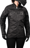 ICON Women's Hooligan™ CE Jacket - Black - 3XL 2822-1482