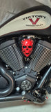 3D screaming skull Victory "cheese wedge" replacement cover