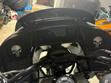 98-2024 Road Glide 3D punisher speakers grill covers set