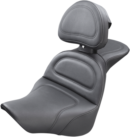 SADDLEMEN Explorer Seat - w/ Driver Backrest - FLFB/FLFBS '18-'22 818-27-030