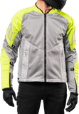 ICON Mesh AF™ Jacket - Gray/Hi-Vis - Large 2820-5946