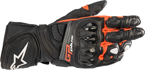 ALPINESTARS GP Plus R v2 Gloves - Black/Fluo Red - Medium 3556520-1030-M