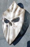 3D Punisher with American flag recessed Navy logo