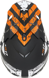 AFX FX-17Y Helmet - Attack - Matte Black/Orange - Large 0111-1407