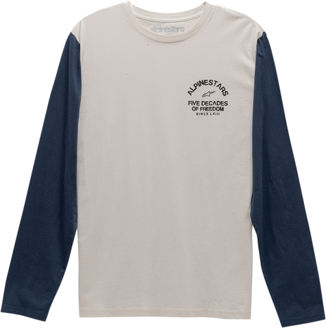 ALPINESTARS Decades Long-Sleeve T-Shirt - Natural - XL 12117400991XL