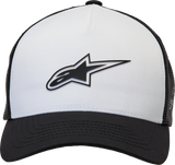 ALPINESTARS Delivery Trucker Hat - White/Black - One Size 1213810102010OS