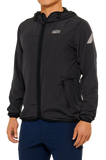 100% Klutch Jacket - Black - Small 20041-00000