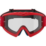 ALPINESTARS GOGGLES Youth Vision Goggle - Blaze - Red - Clear Lens 5140325-3067