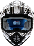 AFX FX-17 Helmet - Butterfly - Matte White - XS 0110-7126