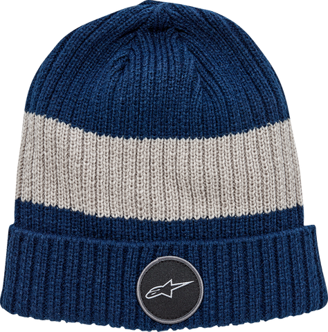 ALPINESTARS Ward Beanie - Blue/Gray - One Size 1232-81200-7211