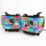 NTXGlow RGB headlights (14 - 19 GMC Sierra 1500 / 2500 / 3500)