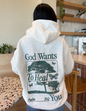 God Heals Unisex Hoodie