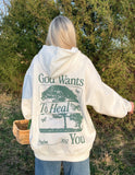 God Heals Unisex Hoodie