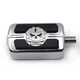 Motorcycel Parts Chrome Skull Shifter Shift Foot Peg For Harley Chopper Touring Cruiser Custom