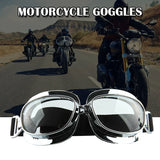 Motorcycle Goggles Vintage Windproof UV Protection for Harley