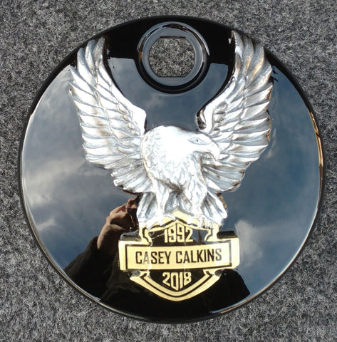 Eagle and shield memorial