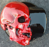 3D skull Harley air cleaner